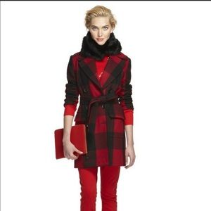 Banana republic buffalo plaid. XS